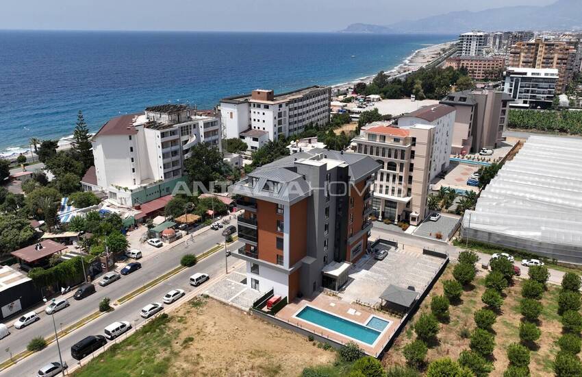 Appartementen Op Steenworp Afstand Van Middellandse Zee In Alanya 1