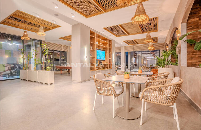 املاک شیک در مجتمع با مفهوم هتل 5 ستاره در آلانیا 13