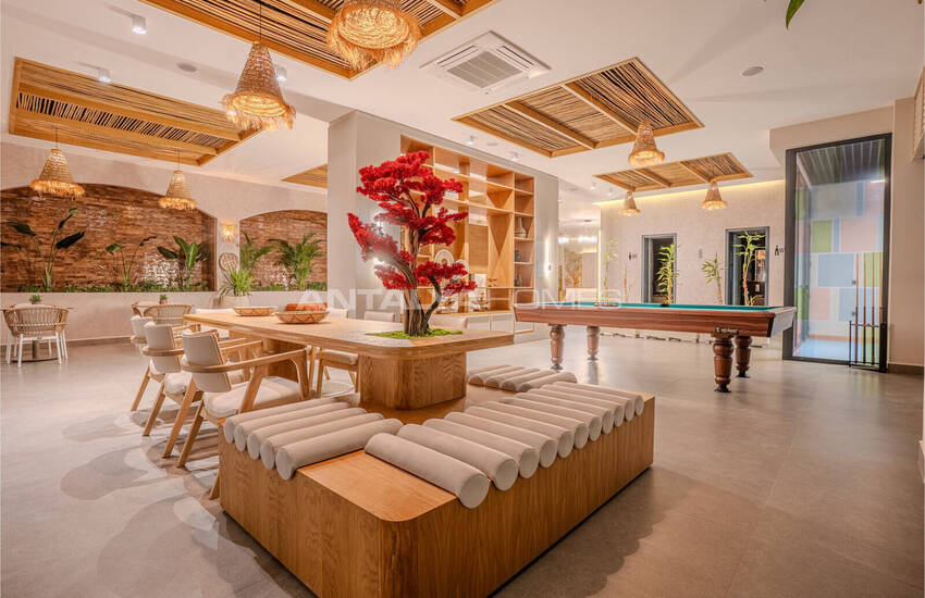 املاک شیک در مجتمع با مفهوم هتل 5 ستاره در آلانیا 14