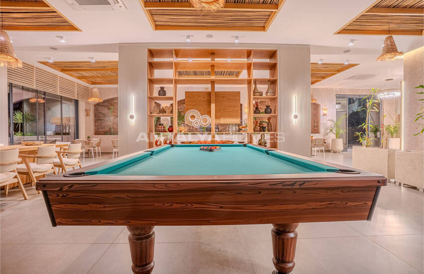 املاک شیک در مجتمع با مفهوم هتل 5 ستاره در آلانیا 18