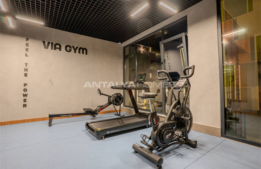 املاک شیک در مجتمع با مفهوم هتل 5 ستاره در آلانیا 16