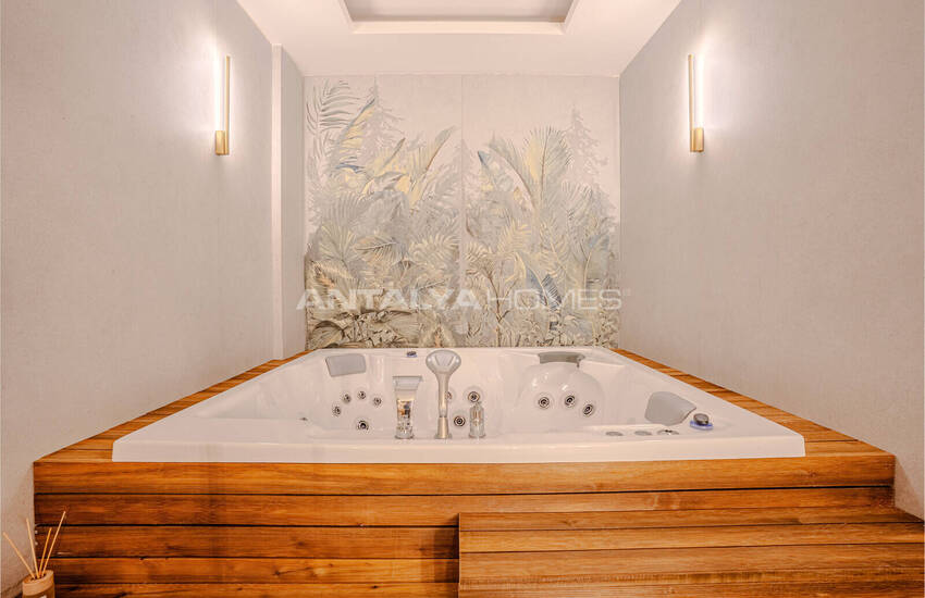 املاک شیک در مجتمع با مفهوم هتل 5 ستاره در آلانیا 19