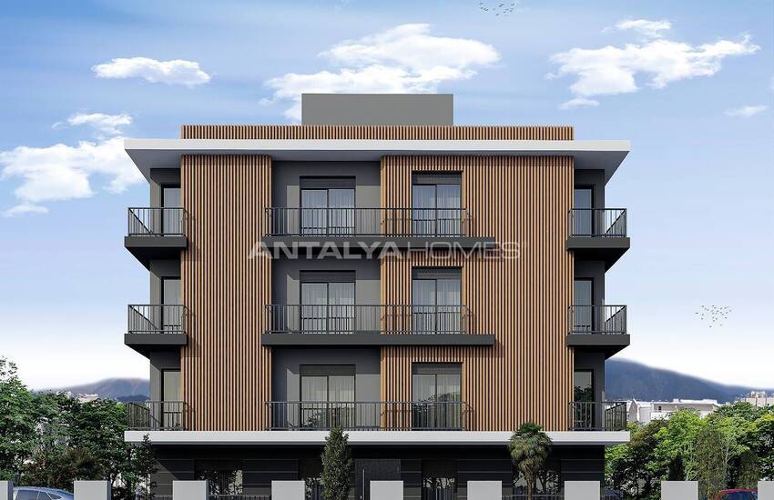 Apartments Near Transportation Means for Sale in Antalya Kepez 1
