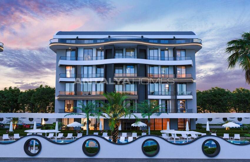 Real Estate in a Complex with Rich Facilities in Alanya Oba 13