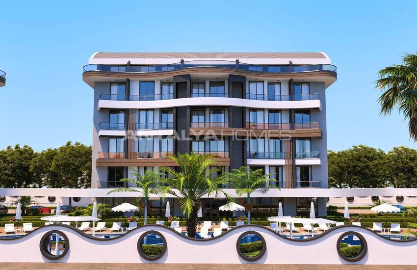 Real Estate in a Complex with Rich Facilities in Alanya Oba 12