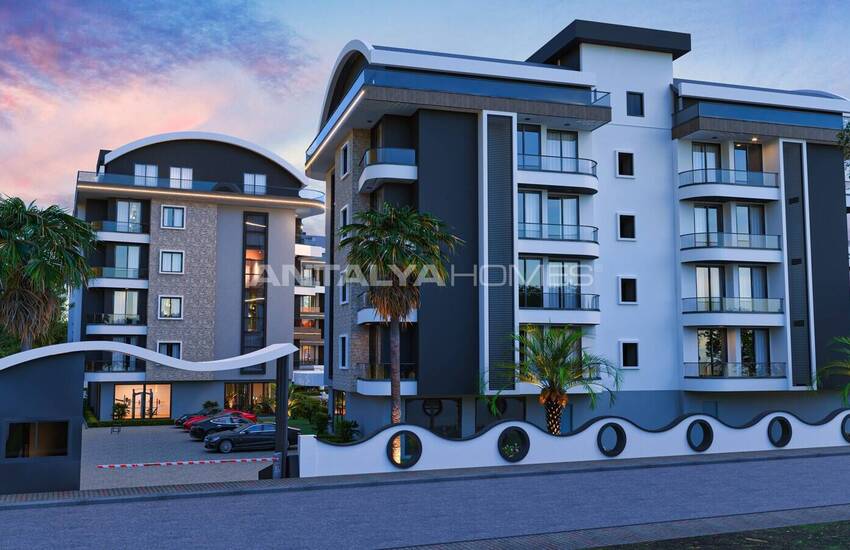 Real Estate in a Complex with Rich Facilities in Alanya Oba 17