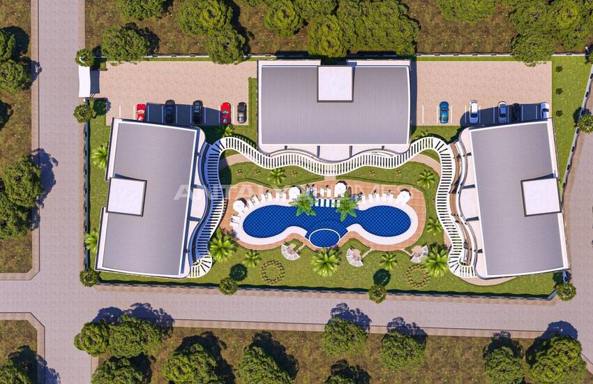 Real Estate in a Complex with Rich Facilities in Alanya Oba 2