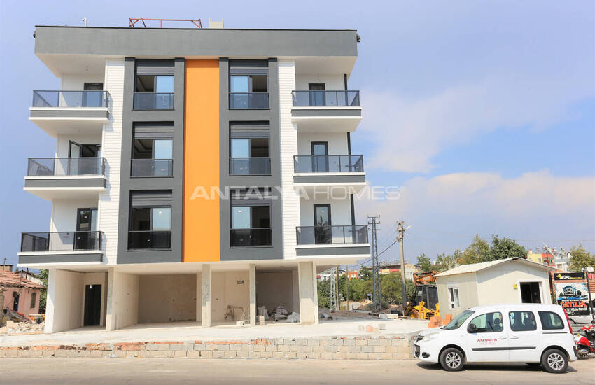 2+1 Apartments in Antalya Kepez with Spacious Balconies 1