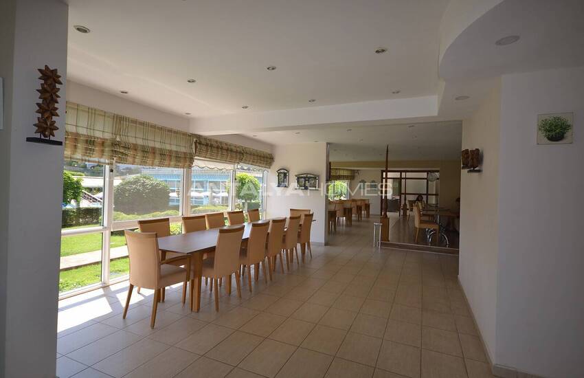 Alanya'da Sosyal Aktiviteler Sunan Havuzlu Sitede Satılık Daire 25