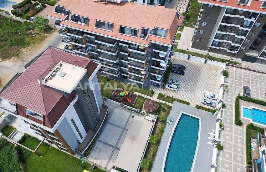 آپارتمان های آماده برای سکونت در نزدیکی دریا در آلانیا، کستل 6