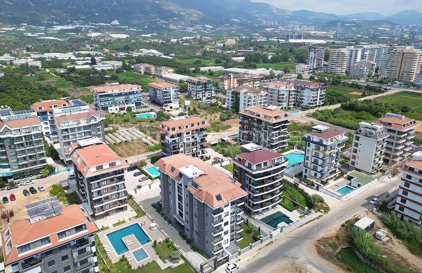 آپارتمان های آماده برای سکونت در نزدیکی دریا در آلانیا، کستل 4