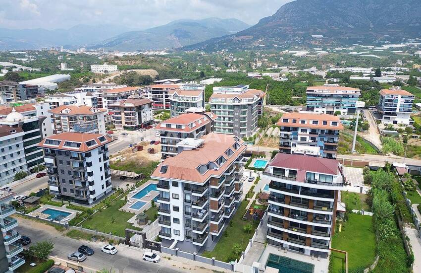 آپارتمان های آماده برای سکونت در نزدیکی دریا در آلانیا، کستل 2