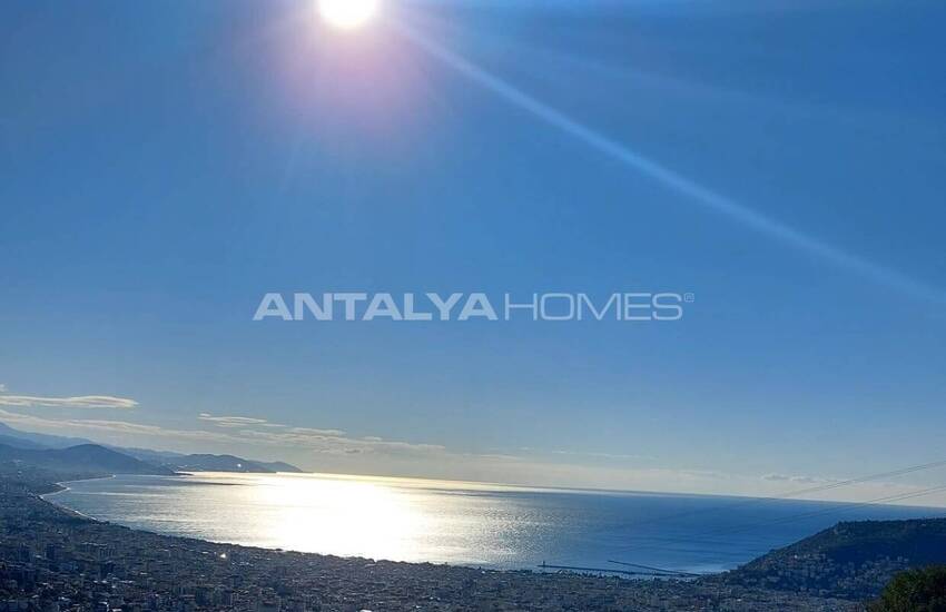 Alanya Tepe'de Kaliteli Yaşam Sunan Satılık Villalar 12