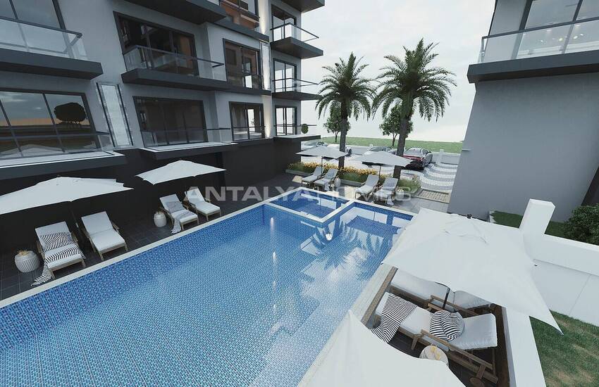 Flats for Sale in Alanya Close to Social Amenities