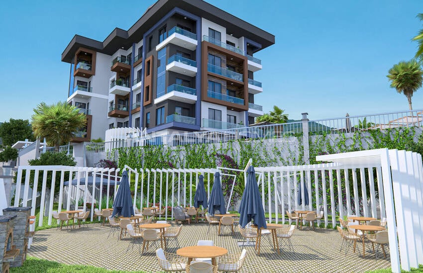 آپارتمان در یک مجتمع در آلانیا با امکانات اجتماعی غنی 2