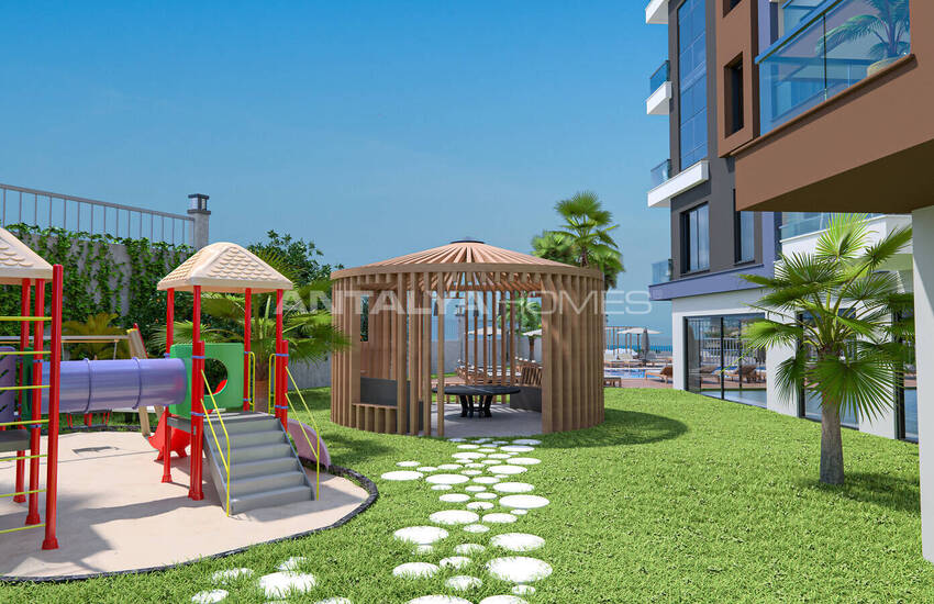 آپارتمان در یک مجتمع در آلانیا با امکانات اجتماعی غنی 3