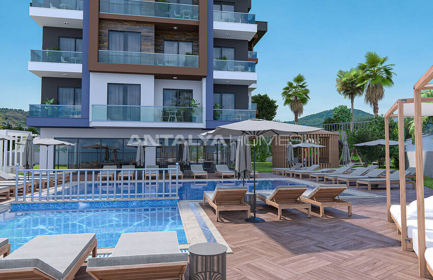 Apartments in a Complex in Alanya with Rich Social Amenities 1
