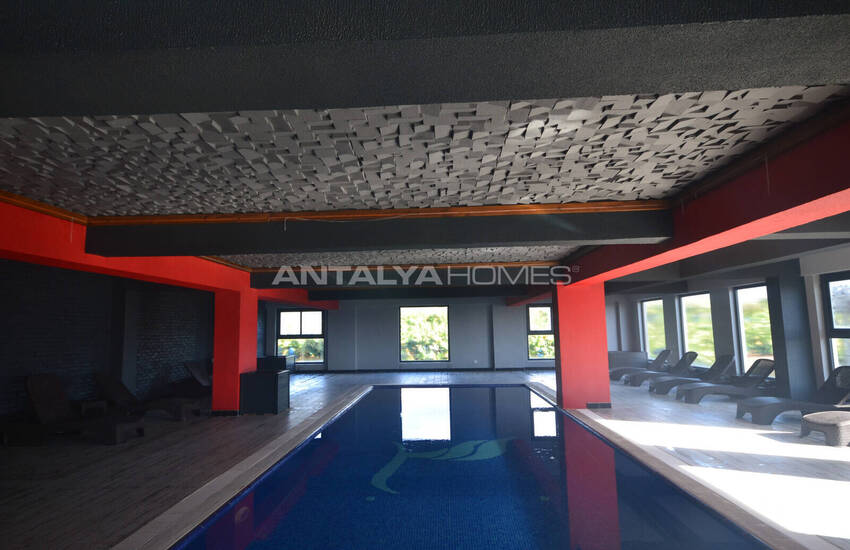 آپارتمان با دید دریا در مجتمعی در محمودلار آلانیا 11