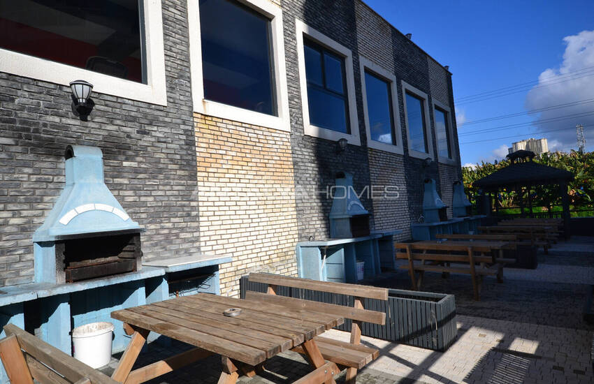 آپارتمان با دید دریا در مجتمعی در محمودلار آلانیا 9