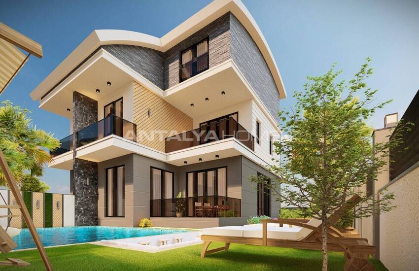 Houses with Sauna and Lift in Antalya Dosemealti