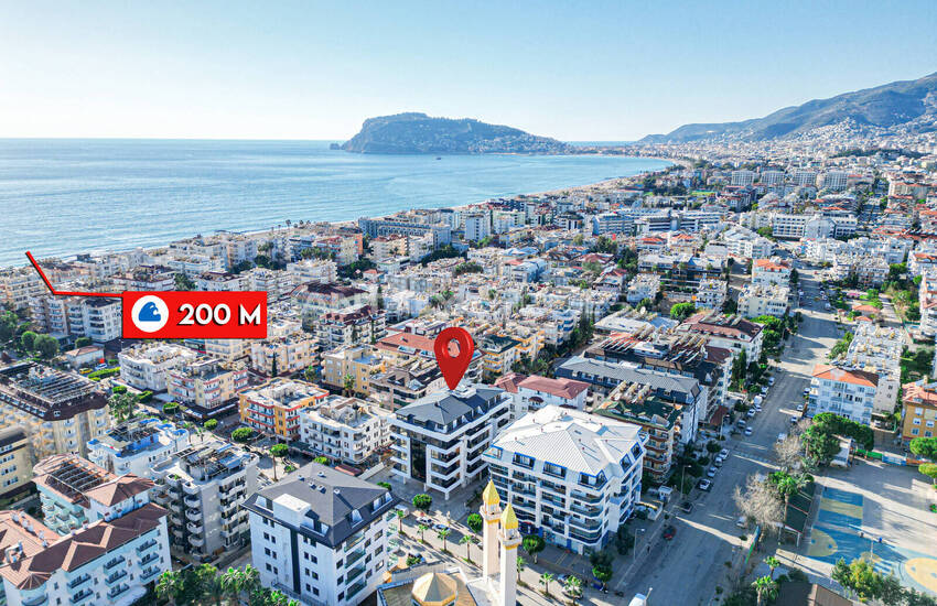 Apartments in a Complex with Extensive Amenities in Alanya