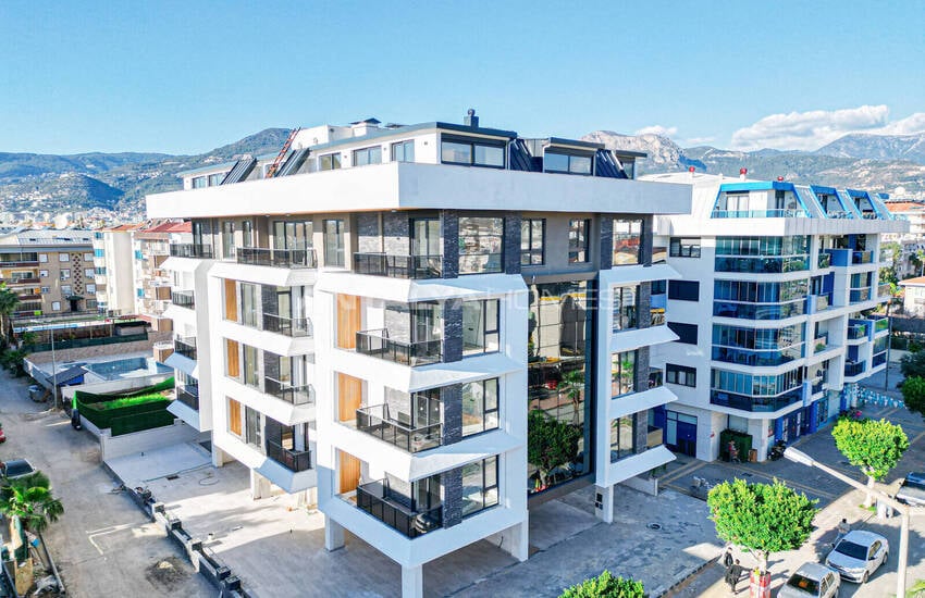 Appartementen Met Uitgebreide Voorzieningen In Alanya