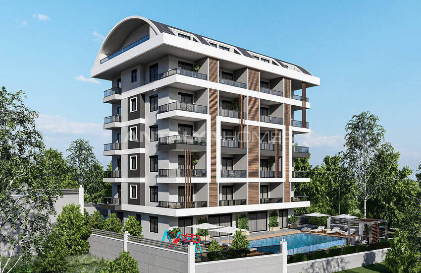 Investment Flats in a Social Complex in Alanya 1