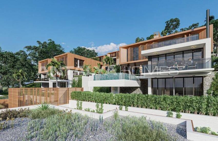 Alanya Tepe'de Özel Havuzlu Satılık Müstakil Villalar 9