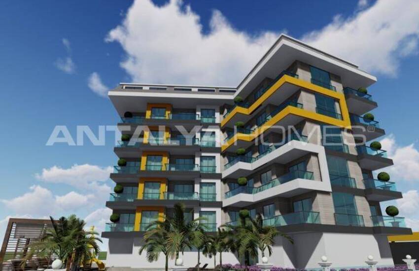 Investering Nya Lägenheter I En Lugn Region I Alanya 1