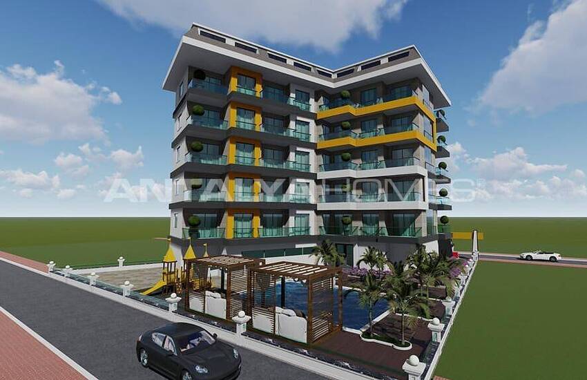Investment New Apartments in a Calm Region of Alanya
