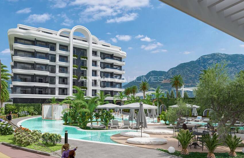 Appartements Dans Une Résidence Prestigieuse À Alanya Kestel 6