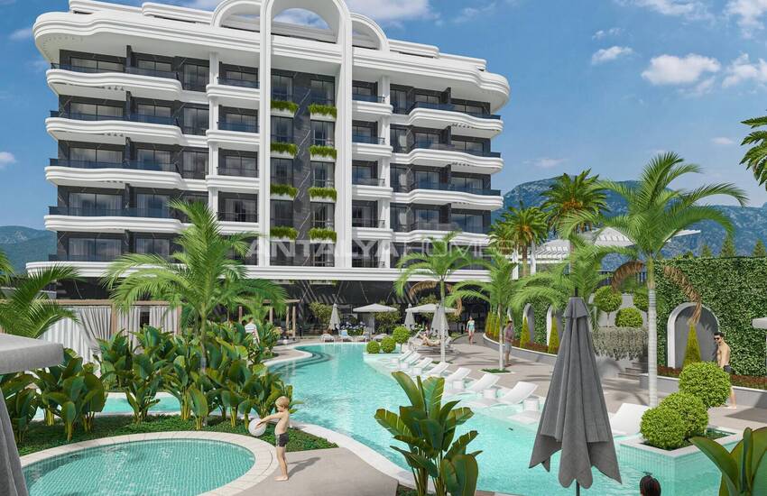 Appartements Dans Une Résidence Prestigieuse À Alanya Kestel 1