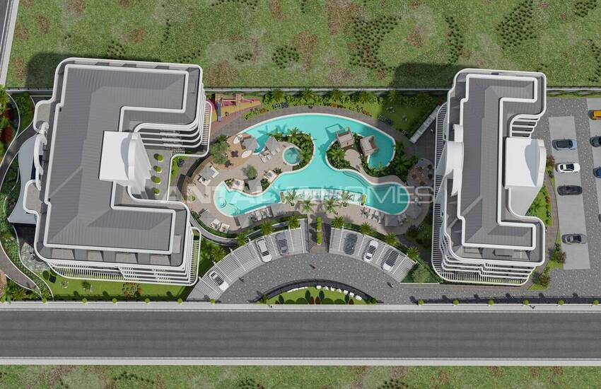 Appartements Dans Une Résidence Prestigieuse À Alanya Kestel 26