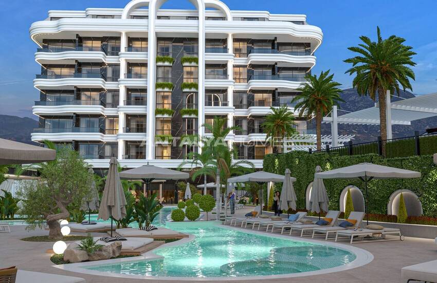 Квартиры в престижном шикарном комплексе в Кестеле 5