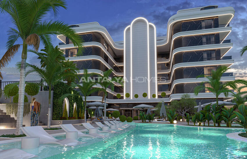 Квартиры в престижном шикарном комплексе в Кестеле 3