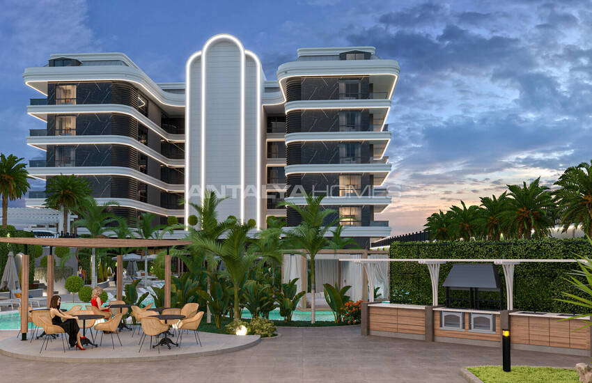 Квартиры в престижном шикарном комплексе в Кестеле 10