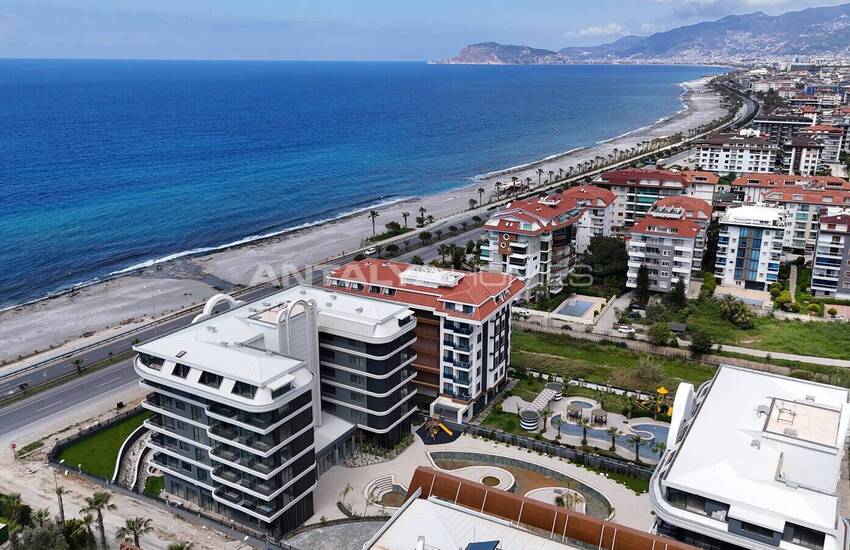 Flats in a Prestigiously Chic Complex in Kestel 4