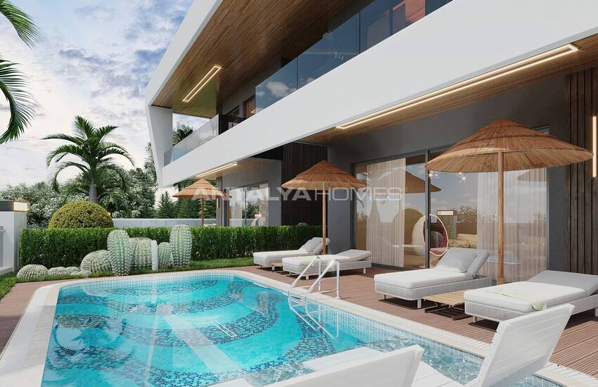 فلل مطلة على البحر للبيع مع مسبح خاص في الانيا تيبي 10