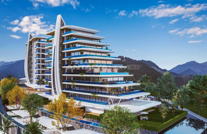 Alanya Kargıcak'ta Akıllı Ev Sistemli Lüks Satılık Konutlar 4