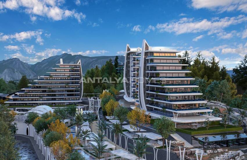 Alanya Kargıcak'ta Akıllı Ev Sistemli Lüks Satılık Konutlar 5