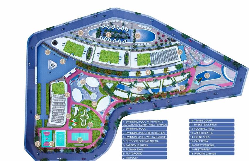 Квартиры с системой «умный дом» в Алании, Каргыджак 6