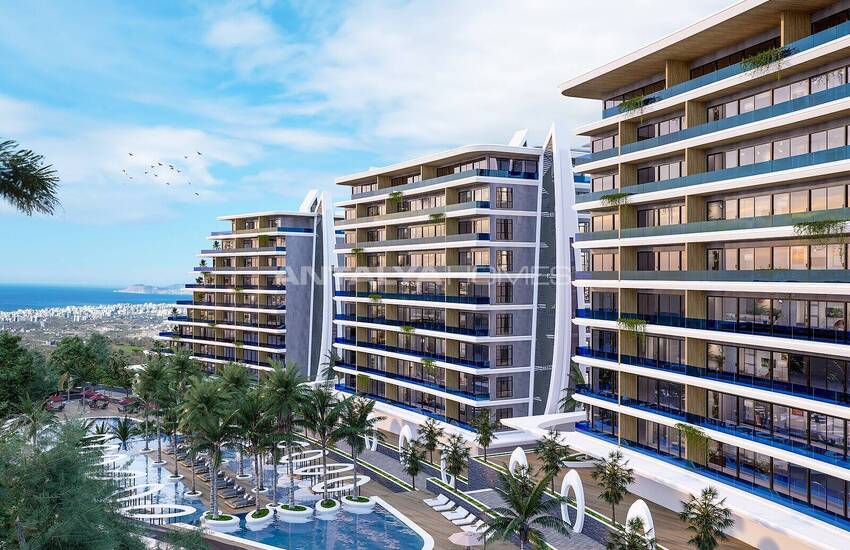 Ultra Luxe Flats with Smart Home Systems in Alanya Kargicak