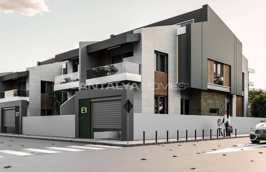 Villas in Complex Near Forest in Antalya Dosemealti 1