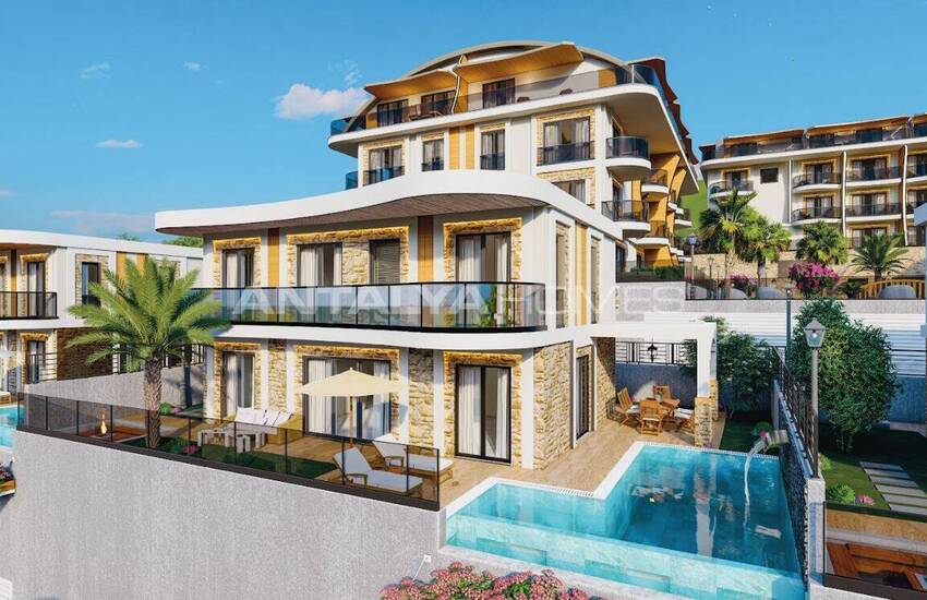 Vastgoed In Een Complex Met Indrukwekkend Uitzicht In Alanya 4
