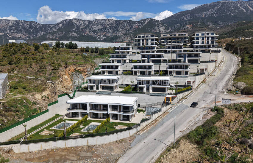 Недвижимость в комплексе с впечатляющими видами в Алании 2