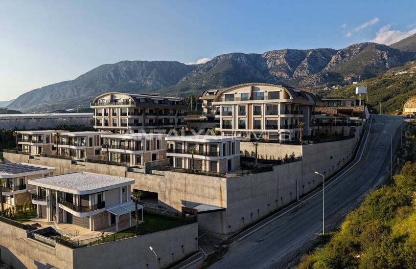 Fastigheter I Ett Komplex Med Imponerande Utsikt I Alanya 6