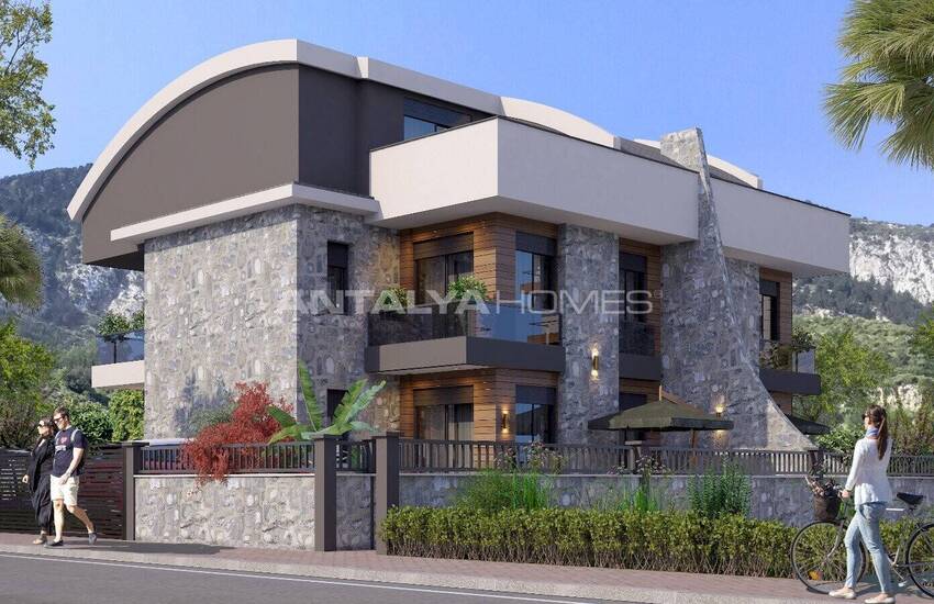 Élégantes Villas En Pierre Près De La Plage À Belek Antalya 5