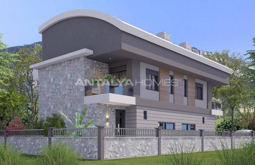 Élégantes Villas En Pierre Près De La Plage À Belek Antalya 7