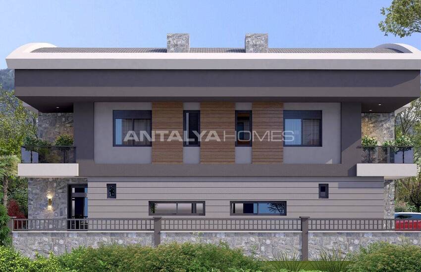 Élégantes Villas En Pierre Près De La Plage À Belek Antalya 8