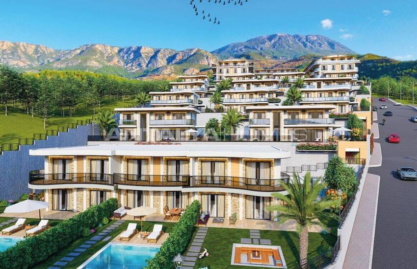 Sea View Houses with Smart Home Systems in Alanya Kargıcak 8